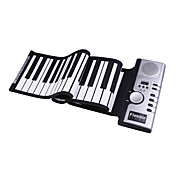 61-touche de piano clavier digital roll-up souple avec MIDI