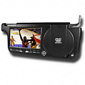 7 pouces à gauche / droite de pare-soleil lecteur DVD de voiture avec tv Transmetteur FM