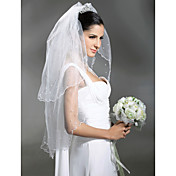 2 doigts couche avec perler voile de mariage (wav0007)