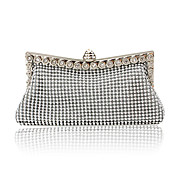 Sac à Main Soirée Satin Avec Strass/Feuille d'Aluminium / plusieurs couleurs disponibles