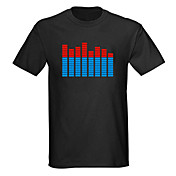 Tee-shirt LED Musical (4*AAA)