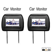 7 pouces voiture appui-tête moniteur, 1 paire