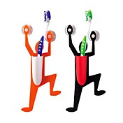 salle de bain porte-brosse à dents escalade homme de conception (couleur aléatoire)