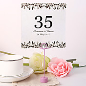 personnalisé carré nombre de table carte - feuille artistique (set fo 10)