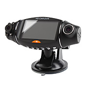 1280x480 2,7 pouces dvr voiture avec affichage double caméra, la vision de nuit