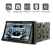 Autoradio DVD 7 pouces / Compatible IPOD / Bluetooth / Fonction TV / Radio RDS