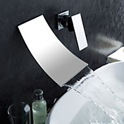 [XmasSale]cascade salle de bains robinet d'évier Robinet de design contemporain (finition chrome)