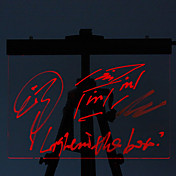 Multi-couleur LED Lumineux Marker Writable Menu Board Conseil / Message Inclus (28 modes de lumière / chevalet n'est pas inclus)