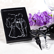 ensemble vin deux coeurs de faveur