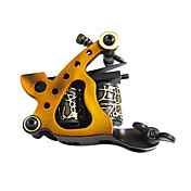 Pistolet en aluminium machine de tatouage avec 4 couleurs au choix