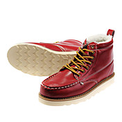 Hommes chauds de la laine des plates Bottes de neige cheville