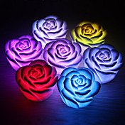 [XmasSale]Veilleuse LED 7 Couleurs en Forme de Rose 
