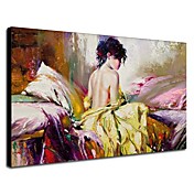 Peint à la main peinture à l'huile gens Nude 1303-PE0220