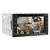 6,2 pouces 2DIN lecteur DVD de voiture (GPS, TV, iPod, RDS)