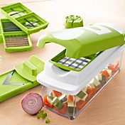 agréable fruits / légumes outils Dicer chopper trancheuse fixés