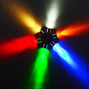 6W moderne Led applique murale avec diffusion de la lumière 6 Itinéraire Ray of Light Hexagone Conception