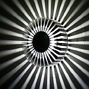 [XmasSale]3W contemporaine Applique murale à LED présentant une diffusion Light Design Corps de Palisade UFO ronde