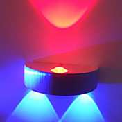 3W moderne Led Wall Light Scattering avec 3 lumières géométrie abstraite Conception