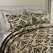 2 pack de style moderne noir jacquard imposture