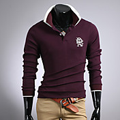 INMUR couleur de l'écran Colliers Double-shirt à manches longues