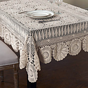 Handmade crochet Regardez nappe Vintage