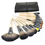 24pcs Burlywood Professional Kit de maquillage