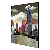 Reproduction transférée sur toile Art Paysage Calme