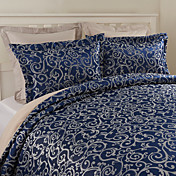 2 pack de style moderne bleu jacquard imposture