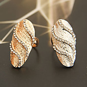 Bague en forme d'ondulation des femmes