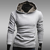 À capuche en molleton pour hommes bordée manteau occasionnel