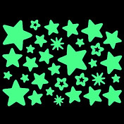 [XmasSale]Accueil mur Glow In The Dark Star autocollants fixés