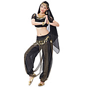 Brillant Performance mousseline Belly Dance Costumes For Ladies (plus de couleurs)