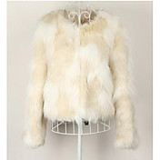 Manteau en fausse fourrure des femmes