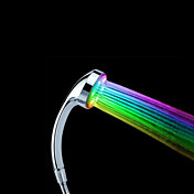 Douche à main LED Chrome Finish Multi-couleur