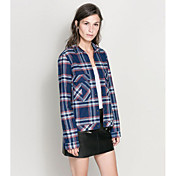 Fils teints shirt de la femme