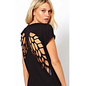 Cut sexy des femmes le T-shirt