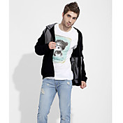 Hoodie Contraste chandail de couleur pour hommes