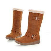 Plateforme en daim Bottes de neige bottes mi-mollet (plus de couleurs)