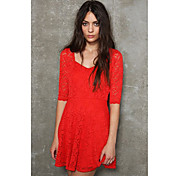 Partie à court de femmes de manches robe de Clubwear