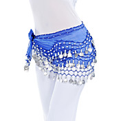 Vêtements en mousseline de soie de danse de ventre de ceinture pour les dames (plus de couleurs)