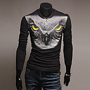 Owl Imprimer shirt vska hommes
