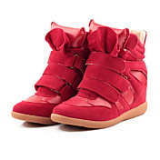 Gémeaux mode rouge Augmentation de laine à l'intérieur Loisirs Sneakers