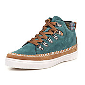 occasionnels espadrilles de mode faux cuir des hommes avec rivet