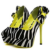 pompes stiletto talon de faux cuir femmes talons (plus de couleurs)
