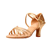 Satin de danse de chaussures pour femmes pour les sandales Latine / Ballroom (plus de couleurs)