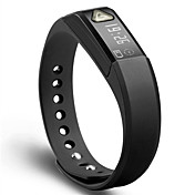 ip67 bluetooth v4.0 bracelet intelligent bracelet avec le sport et le sommeil de suivi (noir)