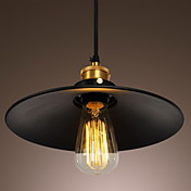 European-style rétro 1 Pendentif la lumière en peinture traitement