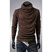 [XmasSale]DD Porter fraîche col haut basant Tricots (café)