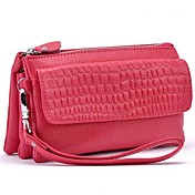 Women'sDay Clutch Female Embossed Genuine Leather Messenger Bag Cosmetic Evening Handbags