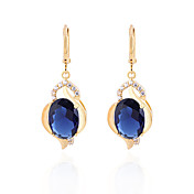 XINXIN Women's 18K Gold Zircon Earrings ER0457